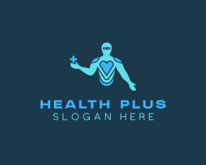 Medical Health Doctor Robot logo design