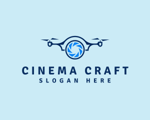 Filmmaking - Aircraft Drone Photography logo design