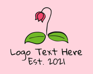 Lotus - Water Lily Flower logo design