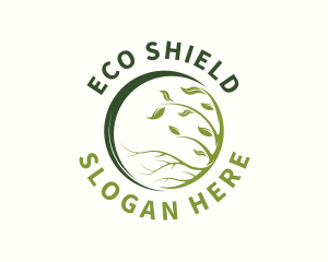 Eco Agriculture Farming logo design