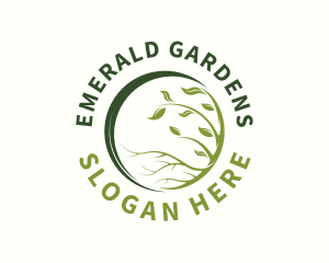 Eco Agriculture Farming logo design