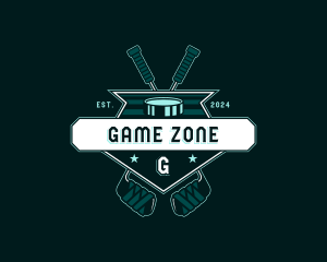 Hockey Game Sports logo design