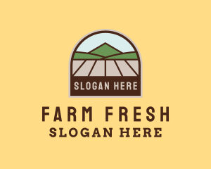 Mountain Valley Farm  logo design