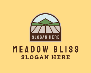 Meadow - Mountain Valley Farm logo design