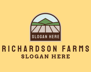 Mountain Valley Farm  logo design