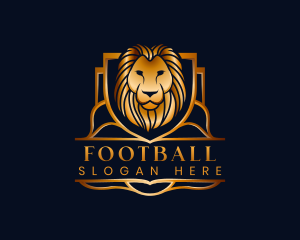 Wealth - Premium Lion Shield logo design