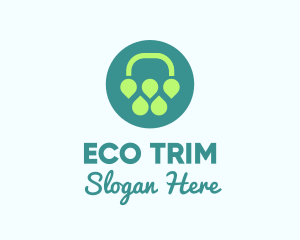 Eco Plant Flower  logo design