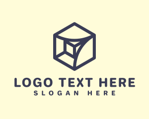 Creative - Modern Creative Cube Box logo design