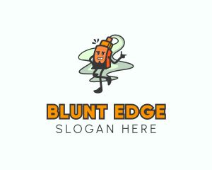 Blunt - Urban Vape Smoker logo design