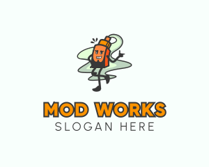 Mod - Urban Vape Smoker logo design