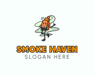 Urban Vape Smoker  logo design