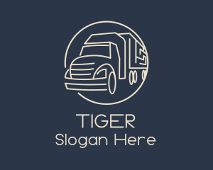 Automobile Haulage Trailer  Logo