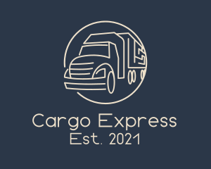 Automobile Haulage Trailer  logo design