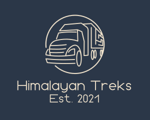 Automobile Haulage Trailer  logo design