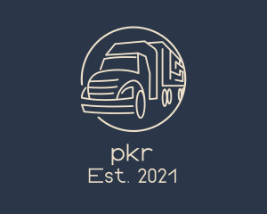 Automobile Haulage Trailer  logo design