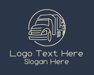 Automobile Haulage Trailer  Logo