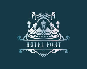 Royal Crown Hotel logo design