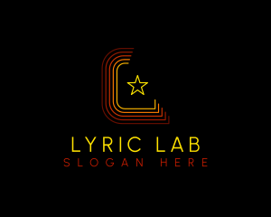 Studio Star Letter L logo design