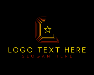 Modern - Studio Star Letter L logo design