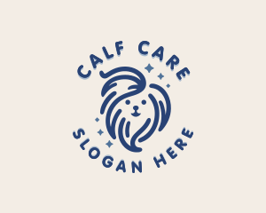 Dog Pet Care Grooming logo design