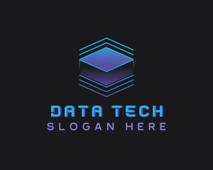 Database - Cyber Tech Database logo design