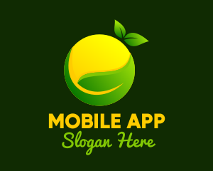 Leaf Lemon Plant Logo