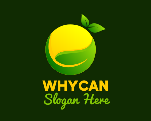 Juice Stand - Leaf Lemon Plant logo design