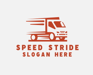 Fast Speed Truck logo design