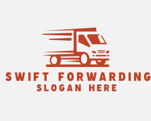 Fast Speed Truck logo design