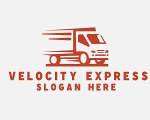 Fast Speed Truck logo design