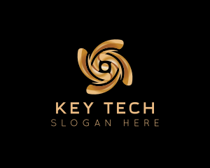 Tech Cyber Motion logo design