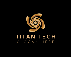 Tech Cyber Motion logo design