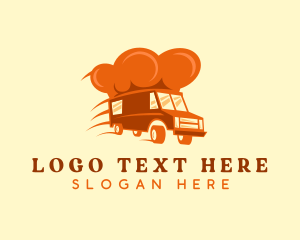 Eat - Chef Toque Food Truck logo design