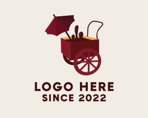 Culinary - Chocolate Food Cart logo design