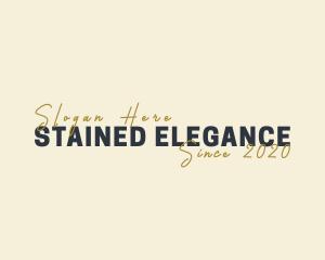 Elegant Signature Business logo design