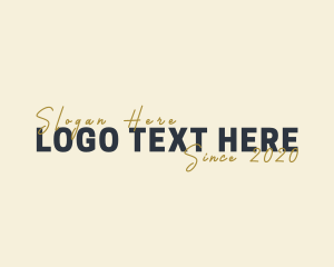 Creative Agency - Elegant Signature Business logo design