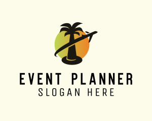 Island - Tropical Plane Tour logo design