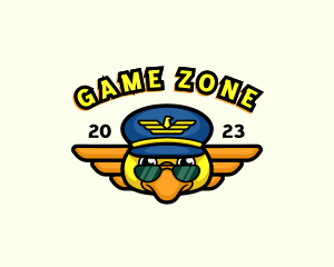 Pilot Bird Gaming logo design