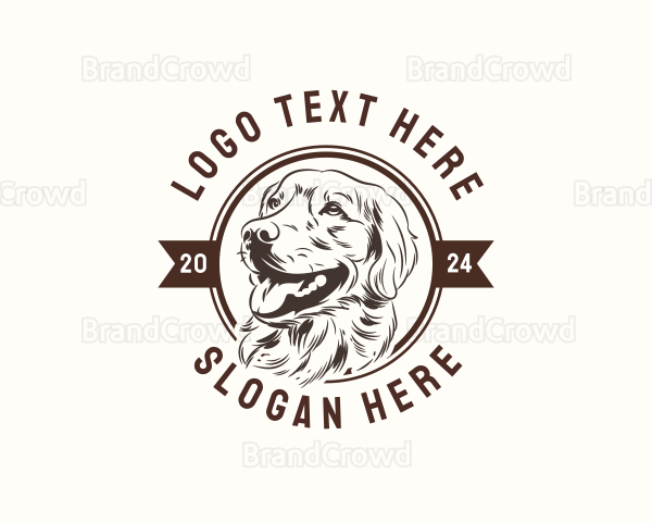 Dog Pet Veterinary Logo