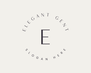 Elegant Fashion Boutique logo design