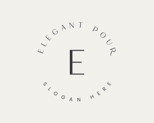 Elegant Fashion Boutique logo design