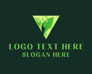 Organic - Botanical Plant Leaves logo design