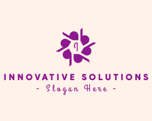Product - Flower Note Pattern logo design