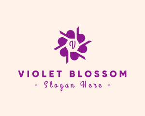 Flower Note Pattern logo design