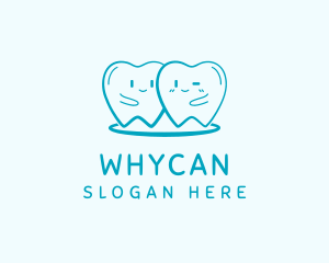 Pediatrician - Happy Molar Teeth logo design