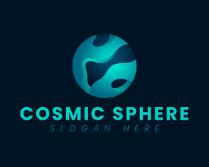 Sphere - Digital Globe Sphere logo design