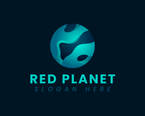 Digital Globe Sphere logo design