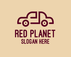 Generic Red Car  logo design