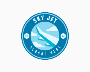 Airline Airplane Pilot logo design