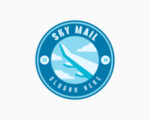 Airline Airplane Pilot logo design